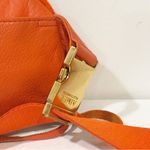 Aimee Kestenberg  Leather Milan Bum Bag in Flame Haircalf Real Fur Photo 4