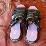 Anna Sui  Black and Purple Sandals Photo 1