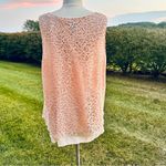 Style & Co Blush Pink Lacy Tank Top Photo 8