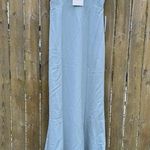 Show Me Your Mumu NWT Bridesmaid Dress Morgan Gown Silver Sage Sz S Photo 3