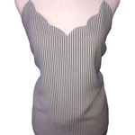 J.Crew Navy and White Striped Blouse Photo 0