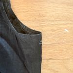 Valerie Stevens NOWT  Pure Linen Black Sleeveless Midi Dress Size 8 Photo 2