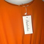 NWT women’s orange long sleeve, open sides dress Photo 6