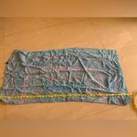 Indian Handmade 100% Pure Silk Colorful Long Scarf Lightweight Summer Spring Blue Photo 2