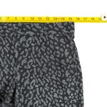 Banana Republic Women's Size 4 Navy Blue Leopard Print Straight Leg Pants Photo 4