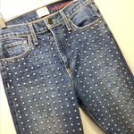 Alice + Olivia  studded high rise jeans. Size 29 Photo 3