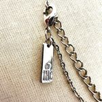 INC International Concepts silver tone circle pendant necklace Photo 4