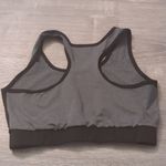 Adidas  gray black sports bra size L/XL Photo 2