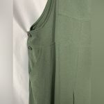 Xhilaration Womens Romper Pants Jumpsuit Wide Legs Overalls Green Casual Work XL Photo 6