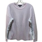 Inc international Concepts Love is All Varsity Stripe Sweater Size Large Photo 2