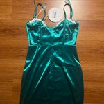 Princess Polly Rome Strapless Mini Dress Green Homecoming Photo 3