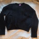 Francesca's Black Sweater Size XS Photo 0