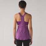 Lululemon  On Track Tank Heathered Aurora / Aurora Sports Bra size 6 Photo 1