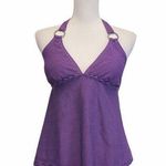 Converse One Star Stripe Purple Halter Tankini Photo 0
