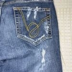Bebe  Distressed Flared  jeans size 27 Photo 8