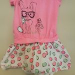5/$20! 2T Bunny With Glasses Dress Polka Dots! Size undefined Photo 1