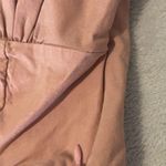 Off The Shoulder Cut Out Pink Shirt Photo 4