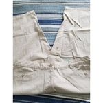 Karen Scott  Women's Crop Comfort Waist Tummy Control Khaki Beige Pants Sz 16 Photo 1