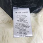 Trina Turk TRINA TURK Black Crushed Velvet Sleeveless Wide Leg Jumpsuit Size Small New Photo 9