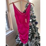 Revolve NWT Generation Love Kinsley Chain Dress Hot Pink size XXS Photo 3