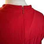 Derek lam 10 Crosby billowy tent dress lace crocheted lace detail size 10 red Photo 7