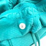 Lululemon Womens 8 Sunrise Tank Top Activewear Teal Turquoise Pleated Photo 6