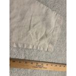 Eileen Fisher  Linen Straight Leg Pants Women's M‎ Beige Side Zip Photo 10