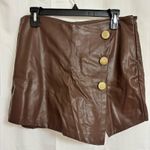 Haute Monde Leather skort Photo 0