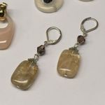 Lot Of 5 Beaded Costume Earrings Pierced Dangle Photo 5