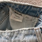 Rolla's  x American Threads light wash Duster Short In Layla Bleach Photo 10