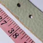 Diesel Vintage Genuine Leather Green Belt. Size: 38" Photo 6