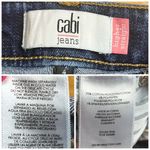 CAbi Women’s Jeans #3940 Higher Straight Leg High Rise Medium Wash Size 4 Photo 5