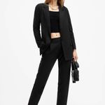 ALLSAINTS Aleida Jersey Blazer Black Photo 14