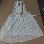 fab'rik Fa’brik Polka Dot Ruffled Triangle Top Photo 3