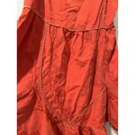 POL  Women's Burnt Orange Embroidered Sleeveless Mini Dress Size Medium NWOT Photo 7