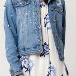 Boom Boom the Label Boom Boom Jeans Denim Splatter Paint Jacket  Photo 0