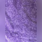 C.J. Banks Corduroy Jacket Size 2X Lavender With swirl Pattern. Purple Photo 2