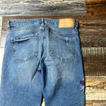 ZARA  Trafulac denim embroidered jeans size 6 Photo 5