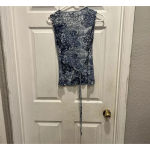 Vintage Just B. Me Y2k Princess Blue Whimsical Fairy Top Back Tie USA Medium Photo 5