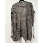 Sigrid Olsen NEW  Open Front Cardigan Vest Womens Medium Open Knit Tassles Cotton Photo 1