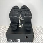 Sorel  Lennox Genuine Shearling Waterproof Lace-Up Boot, Black/White, size 7.5 Photo 5