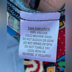 Dangerfield Patchwork Viscose Dress size AU 12/8 Green Photo 7