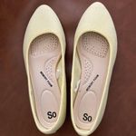 Flat Yellow Shoes Size 6 Photo 0