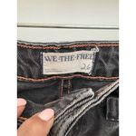 We The Free Women's Black Straight Jeans Size 26 Distressed Denim Photo 2