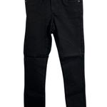 Universal Standard Seine High Rise Skinny Jeans Solid Black Size 00 New Photo 0