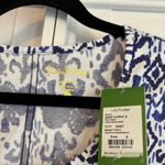 Lilly Pulitzer Lily Pulitzer Blue And White Ocean‎ Ridge Cotton Dress Size Small Photo 5