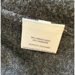 Eileen Fisher Cashmere/Merino Wool Open Ruffle Front Cardigan Size M Photo 5