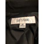Le Suit Studio Women Jacket 18 Long Sleeve Black Lapel Shawl 3 Buttons Preppy Photo 4