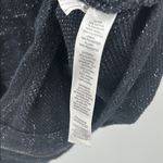 Chico's Chico’s Zenergy black metallic zip up sweater hoodie removable vest insert 2 L Photo 4