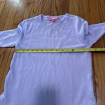 Lilly Pulitzer Estela Ruffle Hem Sweater in Light Lilac Verbena Purple Size XS Photo 6